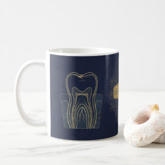 Toekomstige Tandarts | Vintage Anatomische Tand Ta Koffiemok