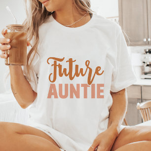 Toekomstige tante t-shirt