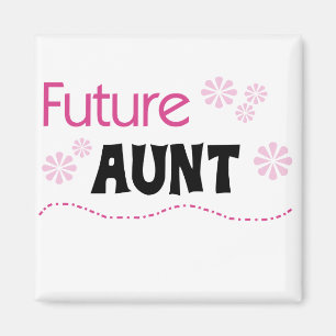 Toekomstige tante Tshirts en cadeaus Magneet