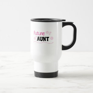 Toekomstige tante Tshirts en cadeaus Reisbeker