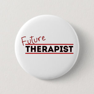 Toekomstige therapist ronde button 5,7 cm