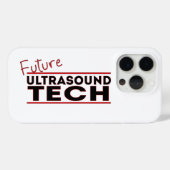 Toekomstige ultrageluidtechnologie Case-Mate iPhone case (Achterkant (horizontaal))