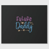 toekomstige vader cadeaupapier (Vlak)