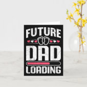 Toekomstige vader laadt vaderschap Funny Soon-to-b Kaart (Gele Bloem)