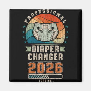 Toekomstige Vader Verwachtende Papa 2026 Luiers Magneet