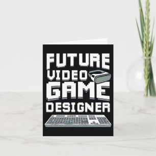 Toekomstige Video Game Designer Jongens Meisjes Ki Kaart