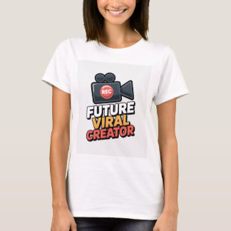 Toekomstige Virale Maker Grappige Sociale Media Ki T-shirt