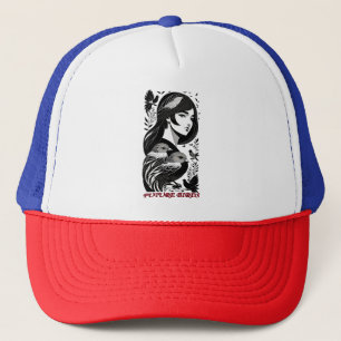 Toekomstige vogels trucker pet