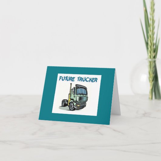 Toekomstige Vrachtwagenchauffeur (Voorkant)