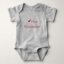 Toekomstige Wijnmaker Grappige Wijnliefhebber Baby