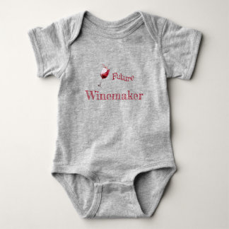 Toekomstige Wijnmaker Grappige Wijnliefhebber Baby Romper