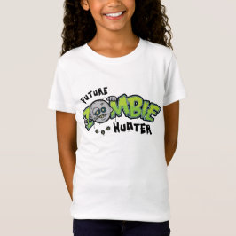 Toekomstige Zombie Hunter Girls Baby Doll T-shirt