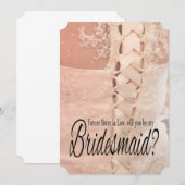 Toekomstige zuster in de wet kaart (Voorkant / Achterkant)