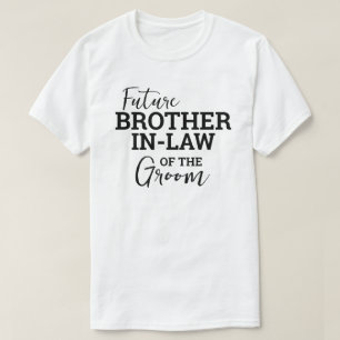 Toekomstige zwager van de bruidegom WV-huwelijk T-shirt