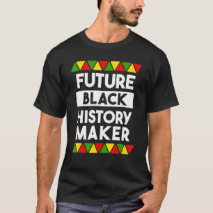 Toekomstige zwarte geschiedenismaker Melanin Afric T-shirt