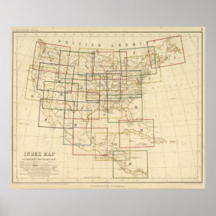 Toelichting indexoverzicht van de in de atlas gebr poster
