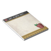 Toelichting van de leraar |  stijl notitieblok (Schuin)