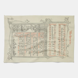 Toen Christus werd geboren uit Mary Free Medival C Theedoek