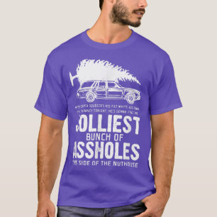 Toen de kerstman zijn vetwit omlaag sneed, was dat t-shirt