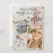 Toen en Nu Afstuderen FOTOLIJSTEN Kaart (Voorkant)