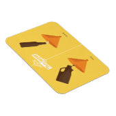 Toen en nu: Bierpong Magneet (Rechterzijde)