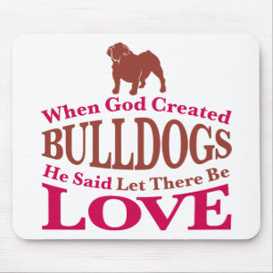 Toen God Bulldogs Creëer Muismat