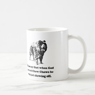 Toen God Creëer hoe Chow verkoos Koffiemok