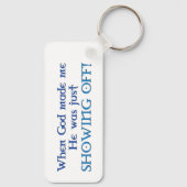 Toen God mij Sleutelhanger maakte (Achterkant)