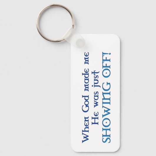 Toen God mij Sleutelhanger maakte (Voorkant)