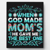 Toen God Moms maakte Fotoplaat (Voorkant)