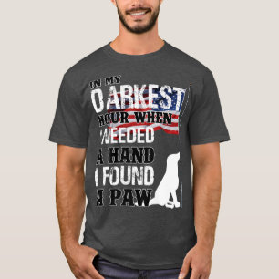Toen ik een hand nodig had, vond ik een pow-premie t-shirt