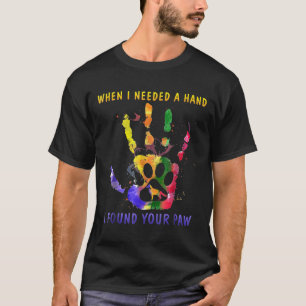 Toen ik een hand nodig had, vond ik je t-shirt