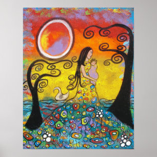 Toen ik haar vasthield, was alles anders poster