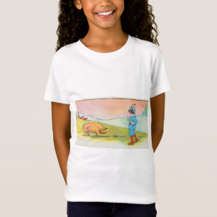 Toen ik naar Bonner ging ontmoette ik een varken - T-shirt