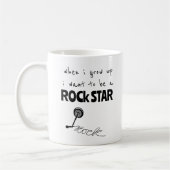 Toen ik op Rock Star Coffee Mok groeide (Links)