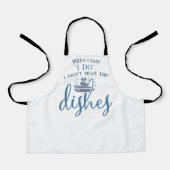 Toen ik zei dat ik dat deed schort (Voorkant)