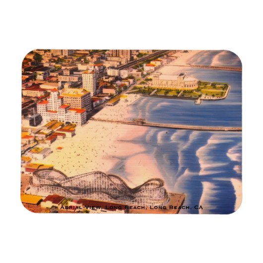 Toen Long Beach, CA nog goud was Magneet (Horizontaal)