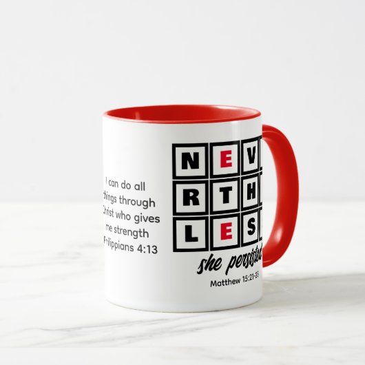 TOEPASSING NU ZE Christelijk HAD GEHANDHAAFD Mok (Voorkant rechts)