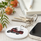 Toerental cartoon sleutelhanger (Voorkant Rechts)