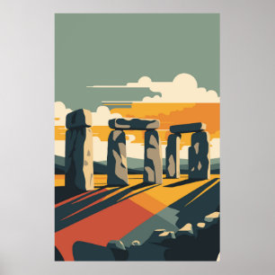 Toerisme in Engeland Poster