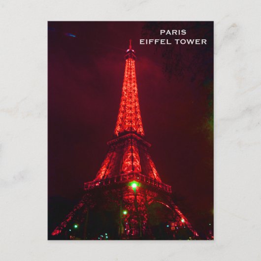 toerisme in Parijs Briefkaart (Voorkant)