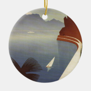 Toerisme van het meer van Garda Riva Torbole Ital Keramisch Ornament