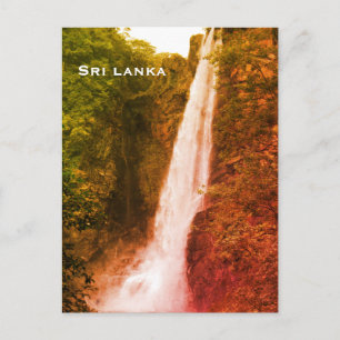 Toerisme voor reizen vanuit Sri Lanka Briefkaart