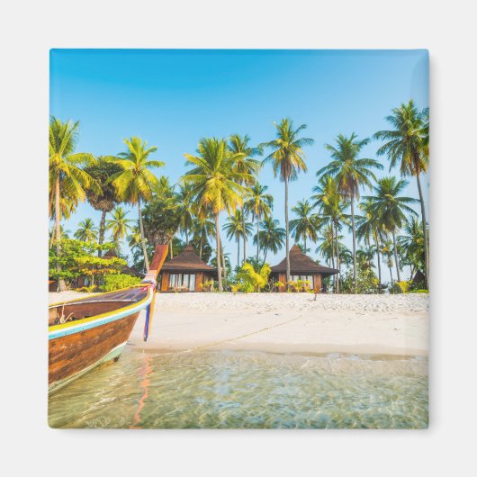 Toerist Resort's Bungalows op het strand | Thailan Magneet (Voorkant)