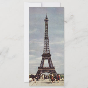  toeristen die in de Eiffeltoren in Parijs reizen