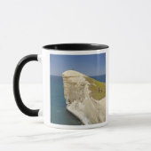 Toeristen op de kliptop bij Tunnelstrand Mok (Links)