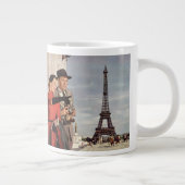 toeristen op vakantie in Eiffeltoren Jumbo Mok (Rechts)