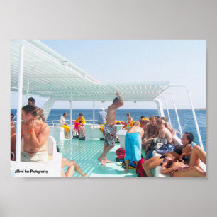 Toeristen van de Rode Zee Poster