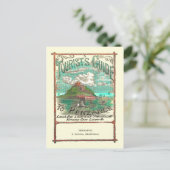  toeristengids voor penzance-reizen briefkaart (Staand voorkant)