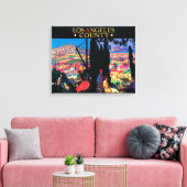 Toeristisch Poster # 2 Canvas Afdruk (Insitu (Woonkamer))